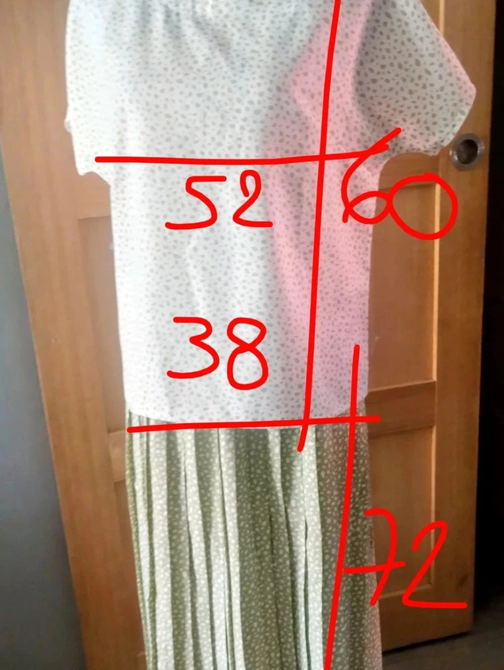 Conjunto de túnica+falda plisada, Damart,T38/40 – photo 10